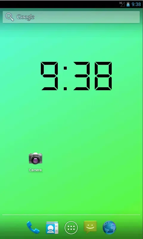 Digital Clock Live Wallpaper स्क्रीनशॉट
