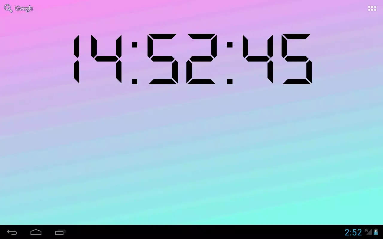 Digital Clock Live Wallpaper स्क्रीनशॉट