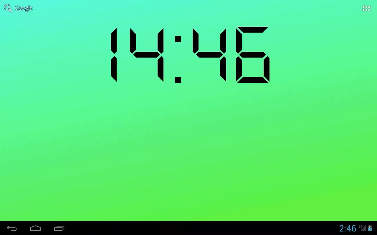 Digital Clock Live Wallpaper स्क्रीनशॉट