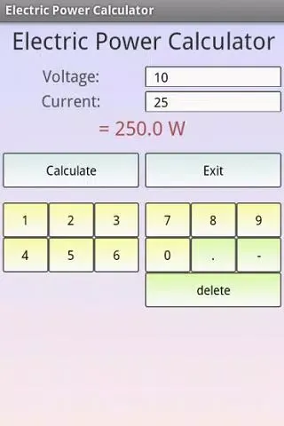 Electrical Engineering Screenshots