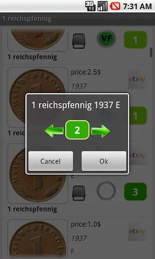 German Coins Ekran Görüntüleri