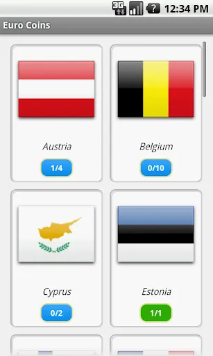 USA and Euro Coins Screenshots