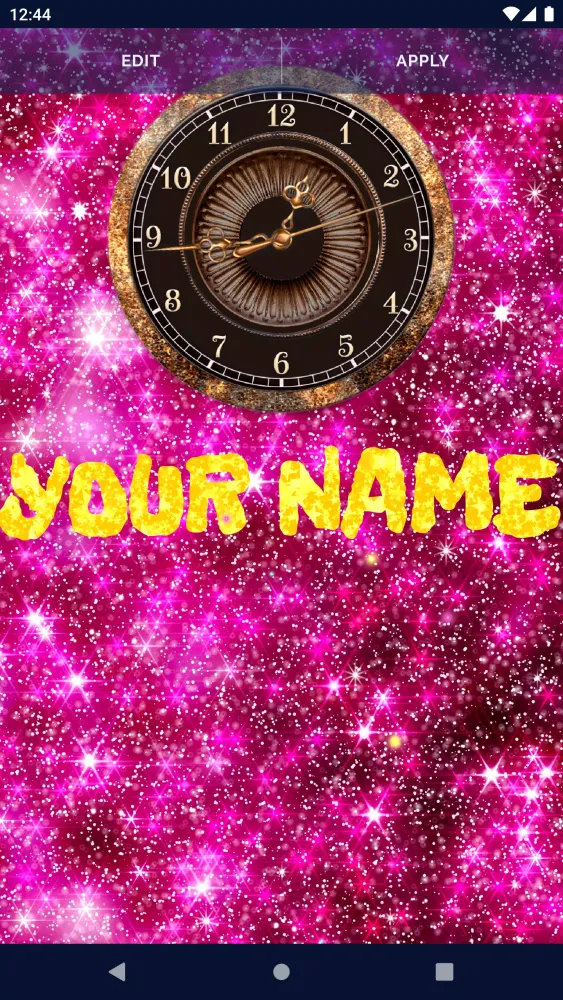 HD Clock Beautiful Wallpaper Screenshots