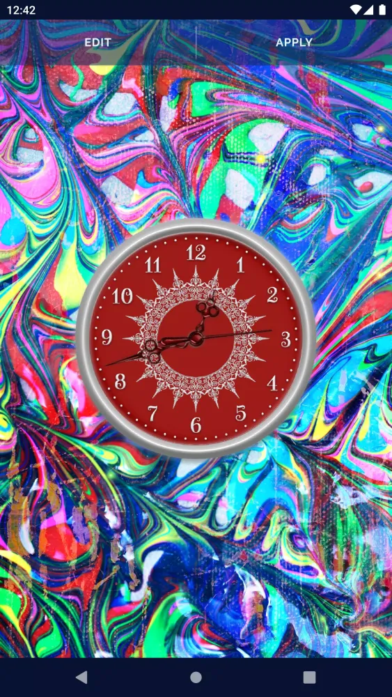 HD Clock Beautiful Wallpaper Screenshots