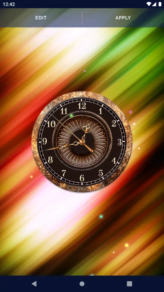 HD Clock Beautiful Wallpaper Screenshots