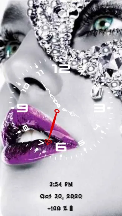 Analog Clock-Stand Face Clock Ekran Görüntüleri