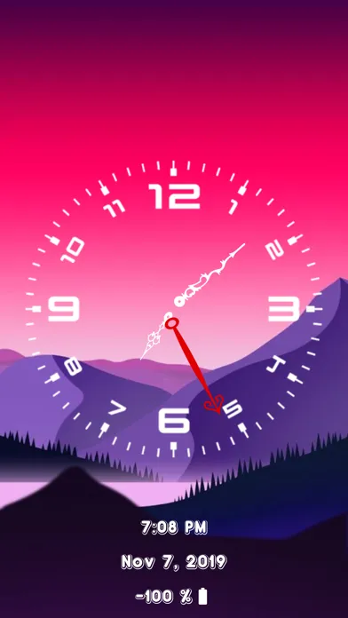 Analog Clock-Stand Face Clock Ekran Görüntüleri