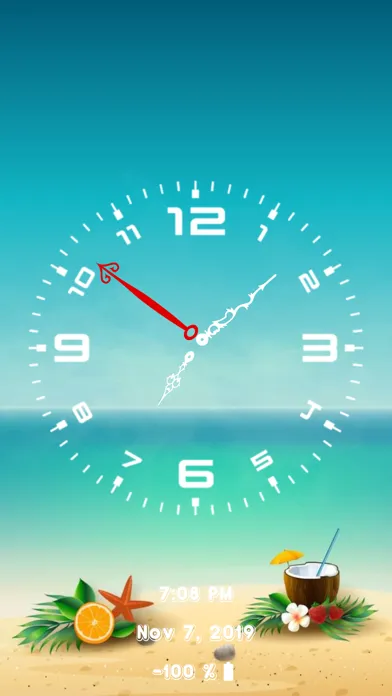 Analog Clock-Stand Face Clock Ekran Görüntüleri