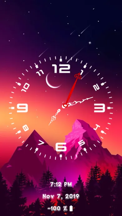 Analog Clock-Stand Face Clock Ekran Görüntüleri
