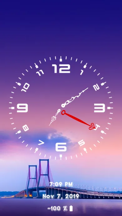 Analog Clock-Stand Face Clock Ekran Görüntüleri