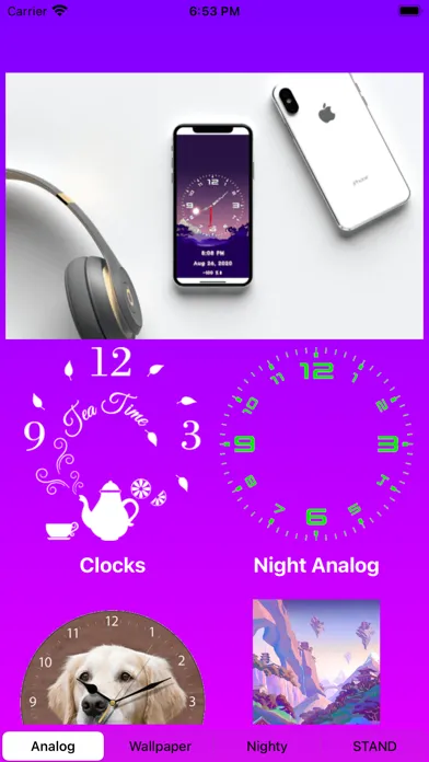 Analog Clock - Stand Face Time应用截图