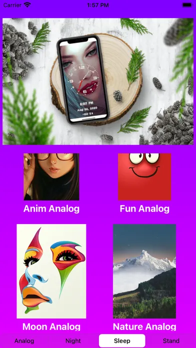 Analog Clock - Stand Face Time应用截图