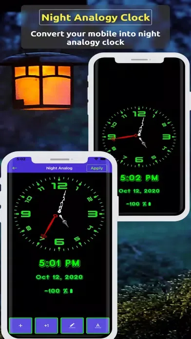 Tangkapan layar Analog Clock ~ Stand Face Time