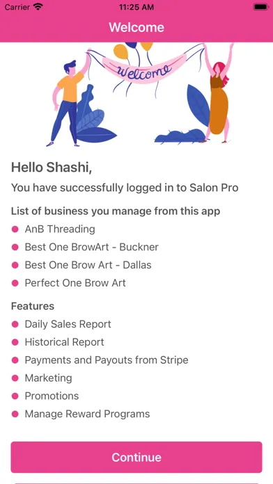 Capturas de pantalla de Salon Business Pro