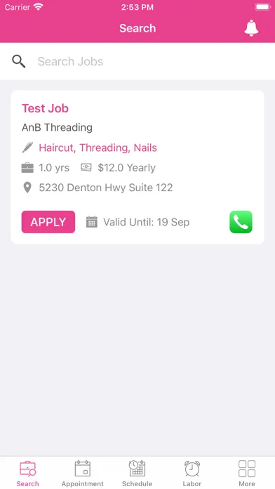 Salon Employee應用截圖