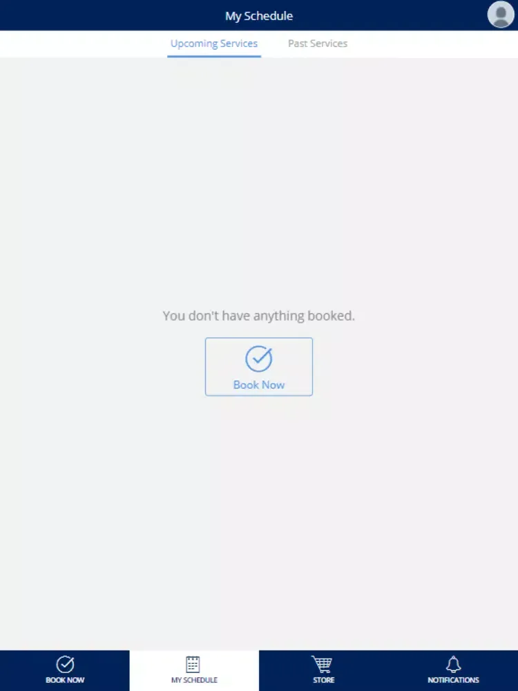 Tangkapan skrin Anchor Barre iPad 