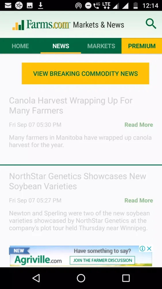 Farms.com Markets & News スクリーンショット