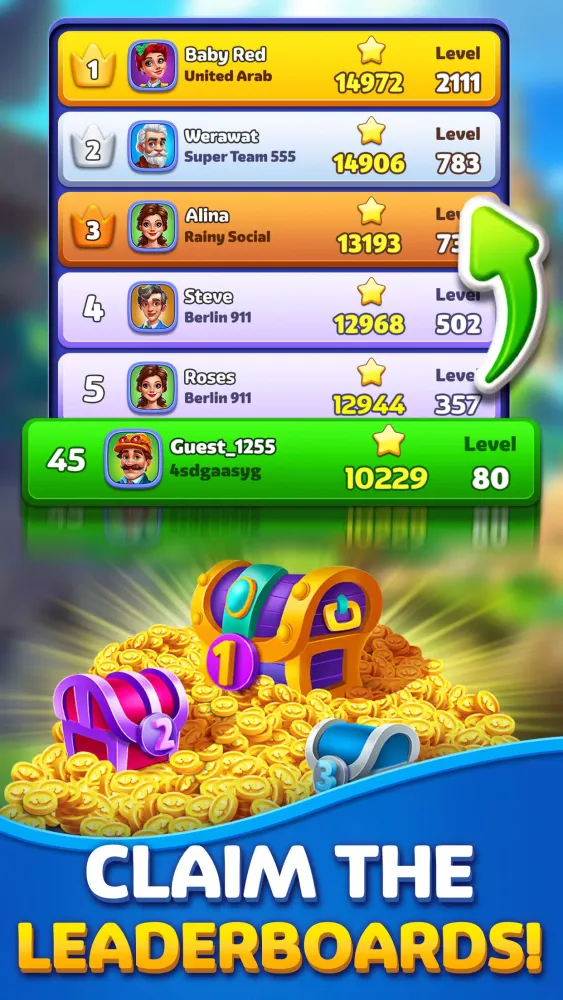 Tangkapan layar Marble Busters
