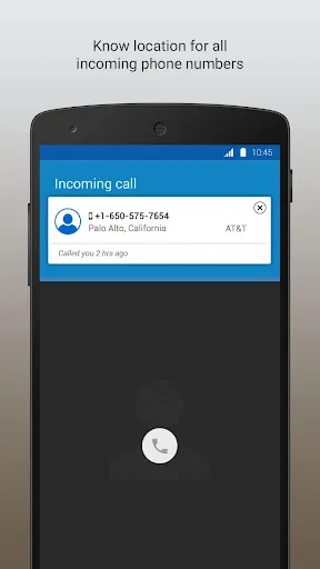 Phone to Location - Caller ID Screenshots