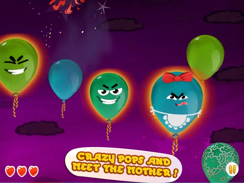 Sneaky Balloons : The big pop confetti party - Tap balloon free game for kids, boys and girls - Unexpected ninja adventure in Sky Tower - Cool winter edition for toddlers iPad  سکرین شاٹس