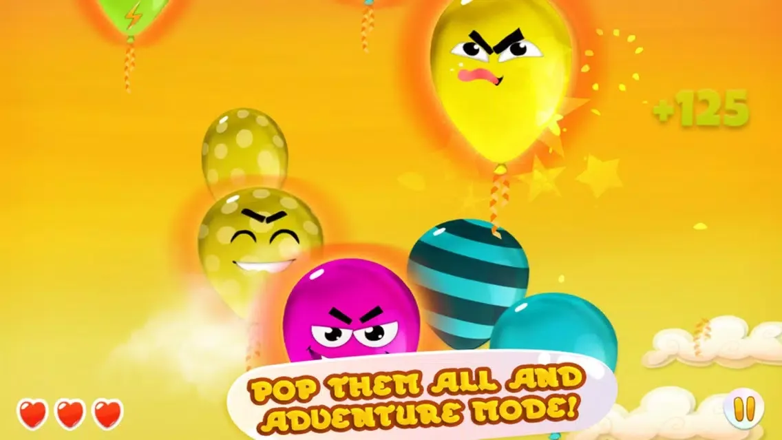 Sneaky Balloons : The big pop confetti party - Tap balloon free game for kids, boys and girls - Unexpected ninja adventure in Sky Tower - Cool winter edition for toddlers سکرین شاٹس