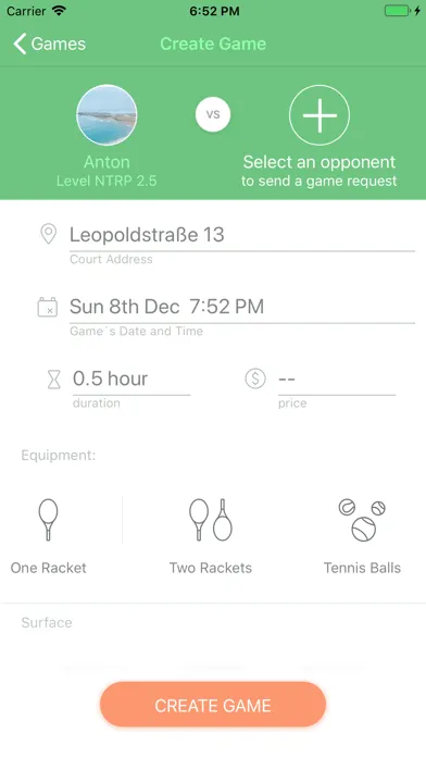 Open.tennis スクリーンショット