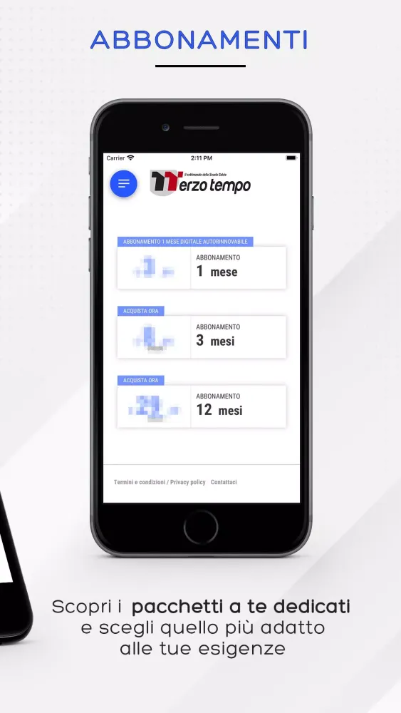 Capturas de pantalla de Terzo Tempo