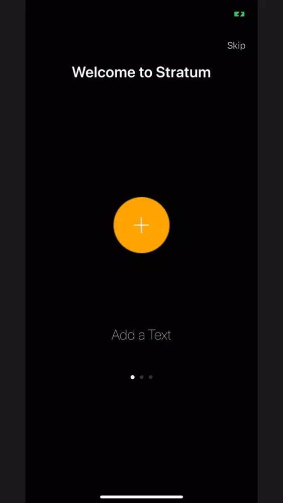 Tangkapan layar Stratum 1.0