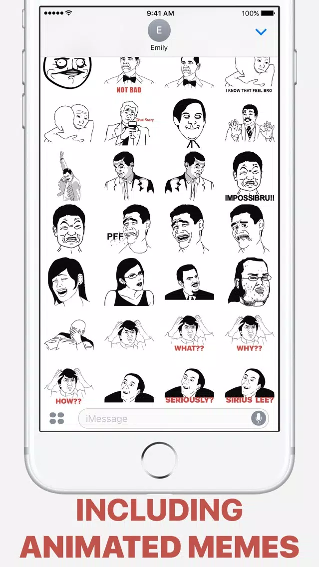 Tangkapan layar All Memes Stickers