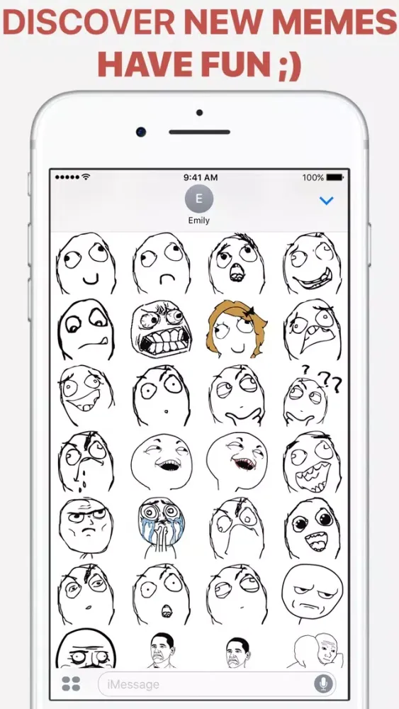 All Memes Stickers Ekran Görüntüleri