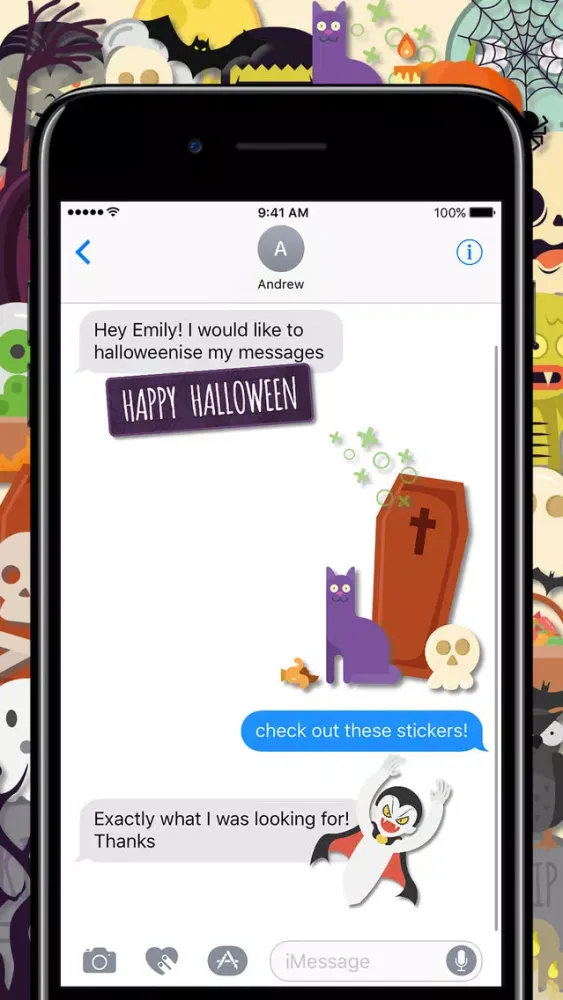 Halloween Stickaz應用截圖