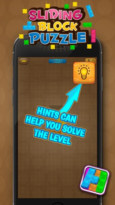 Sliding Block Puzzle – Best Logic Board Game with Colorful Tangram Blocks Screenshots