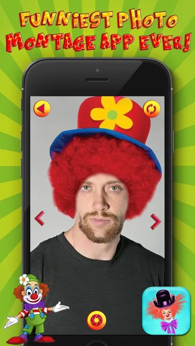 Clown Face Changer 스크린샷