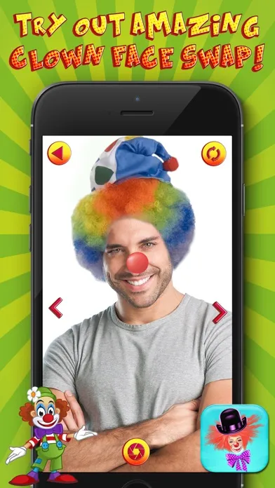 Clown Face Changer 스크린샷