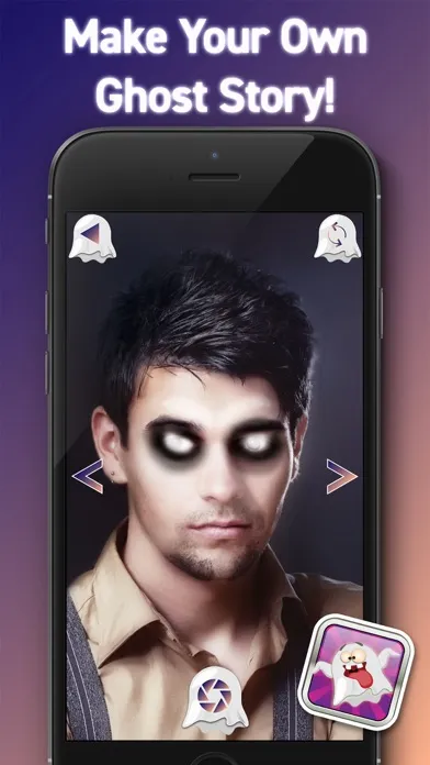Ảnh chụp màn hình của Ghost Camera Photo Booth – Add Spooky Face Stickers and Effects to Make Scary Pranks
