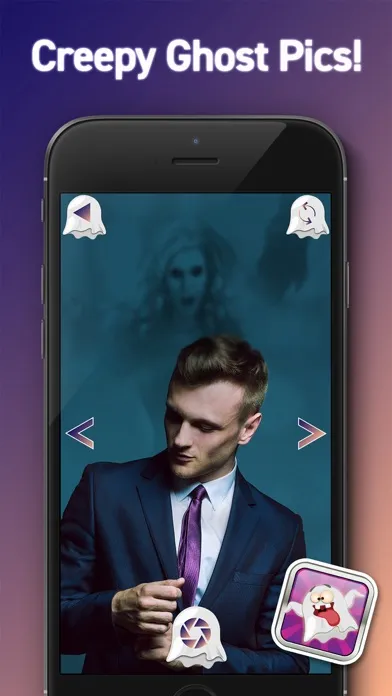 Ảnh chụp màn hình của Ghost Camera Photo Booth – Add Spooky Face Stickers and Effects to Make Scary Pranks