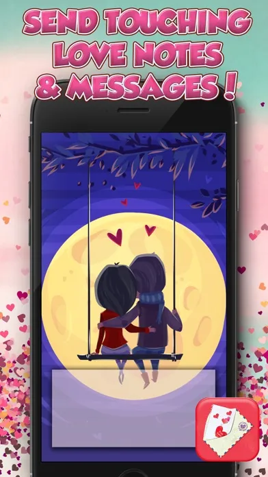 Tangkapan skrin Love Cards Collection