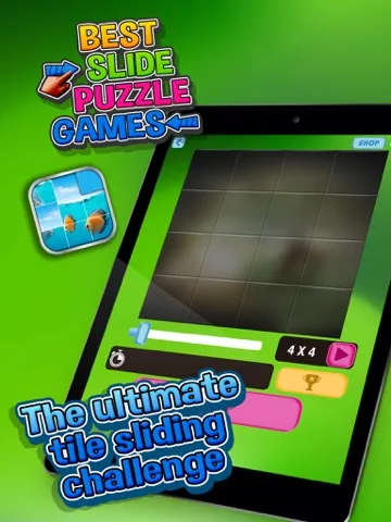 Best Slide Puzzle Game.s – Picture Scramble.r & Tile Sliding Challenge for Kids and Adults iPad  스크린샷