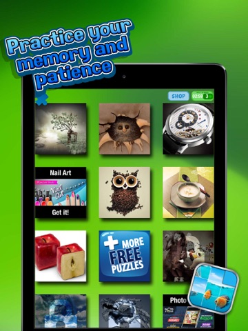 Best Slide Puzzle Game.s – Picture Scramble.r & Tile Sliding Challenge for Kids and Adults iPad  Screenshots