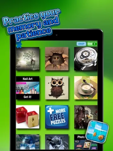 Best Slide Puzzle Game.s – Picture Scramble.r & Tile Sliding Challenge for Kids and Adults iPad  스크린샷