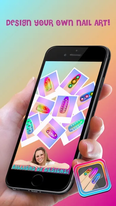 Zrzuty ekranu Fancy Nails Design Beauty Salon – Nail Art Makeover Game For Girls