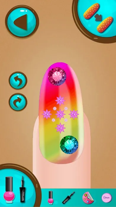 Zrzuty ekranu Fancy Nails Design Beauty Salon – Nail Art Makeover Game For Girls