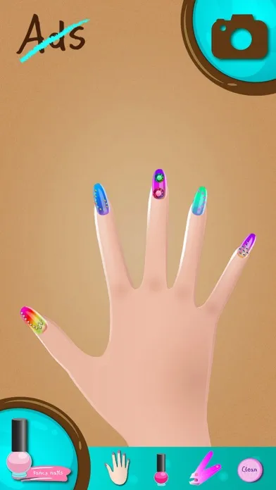 Zrzuty ekranu Fancy Nails Design Beauty Salon – Nail Art Makeover Game For Girls