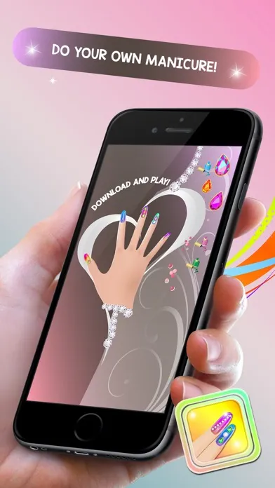 Fashion Nail Salon – Manicure Decoration Ideas to Create Beautiful Nails Art स्क्रीनशॉट