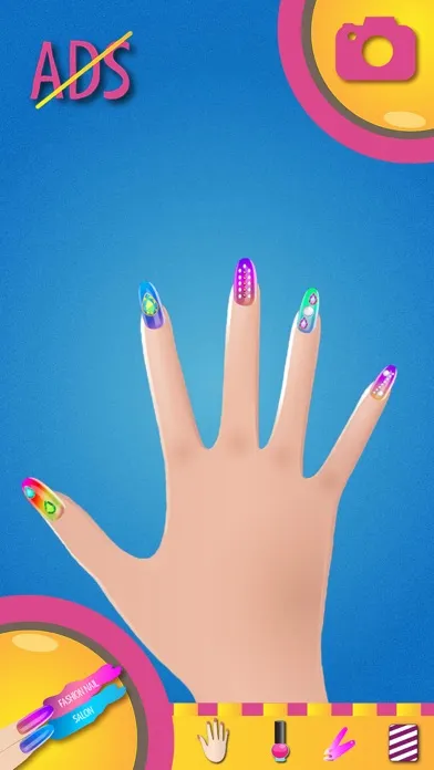 Fashion Nail Salon – Manicure Decoration Ideas to Create Beautiful Nails Art स्क्रीनशॉट