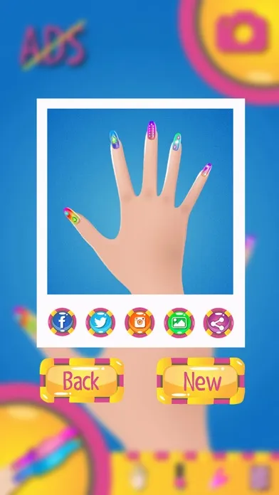 Fashion Nail Salon – Manicure Decoration Ideas to Create Beautiful Nails Art स्क्रीनशॉट