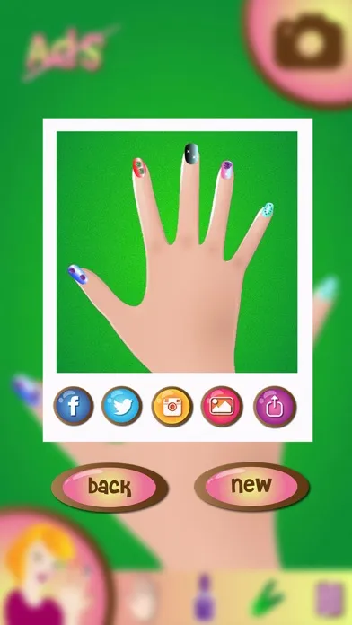 Captures d'écran de Nail Art Makeover Studio – Fancy Manicure Salon and Beauty Spa Game for Girls