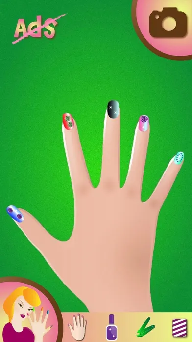 Captures d'écran de Nail Art Makeover Studio – Fancy Manicure Salon and Beauty Spa Game for Girls