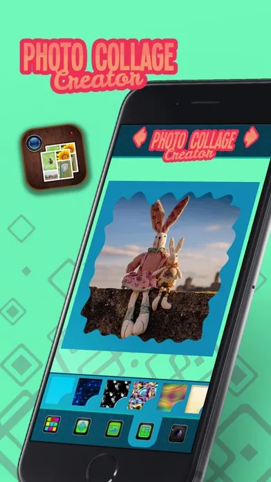 Photo Collage Creator – Best Pic Frame Editor and Grid Maker to Stitch Pictures Screenshots
