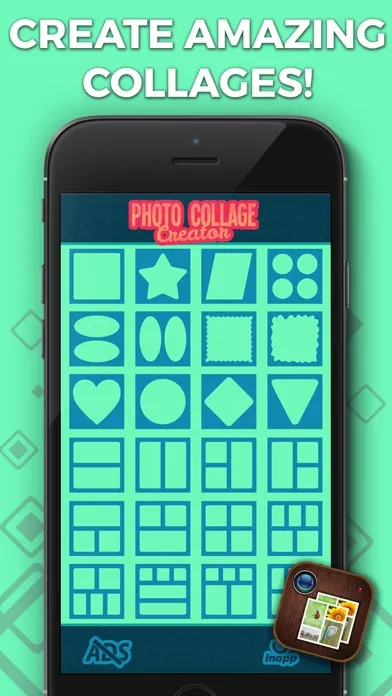 Photo Collage Creator – Best Pic Frame Editor and Grid Maker to Stitch Pictures Screenshots